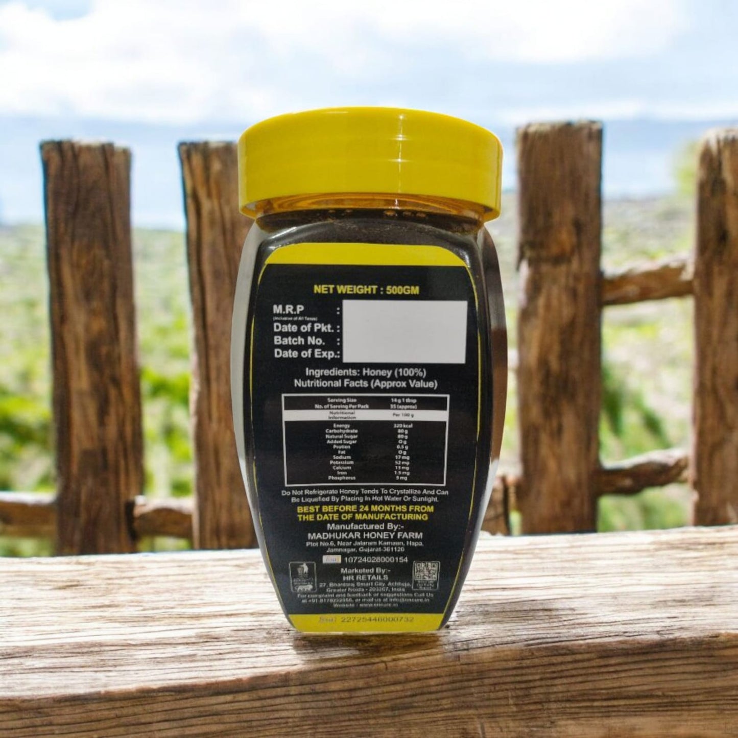 ENCURE™ Wild Himalayan Forest Honey 500g | Lab tested | Raw & Unprocessed, Unheated, Non Pasteurized, Original Honey 100% Pure and Natural | No Added Sugar | Immunity Boosting