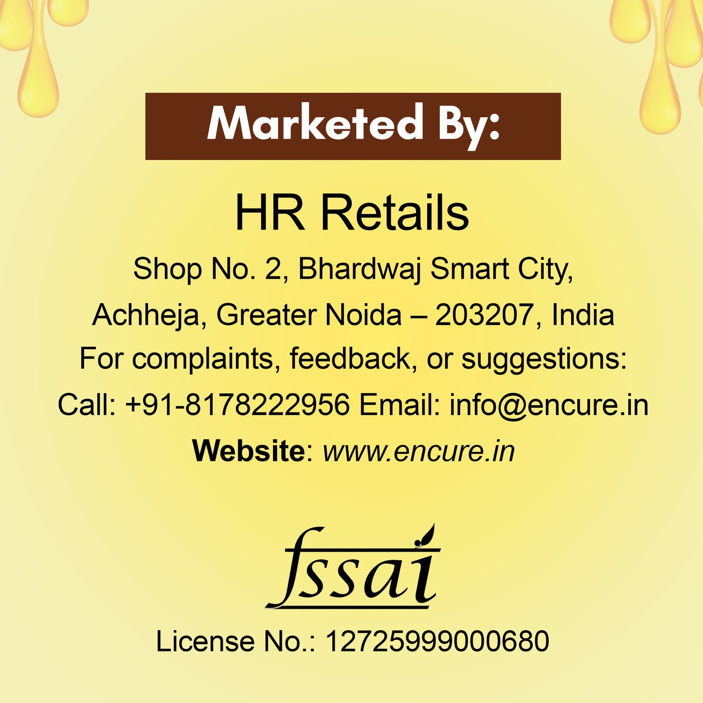 ENCURE™ Multi Flora Forest Honey 500g | Lab tested | Raw & Unprocessed, Unheated, Non Pasteurized, Original Honey 100% Pure and Natural | No Added Sugar | Immunity Boosting